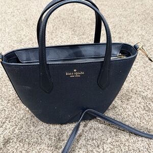Kate Spade black shoulder and crossbody strap